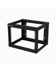 StarTech.com 6U 19" Wall Mount Network Rack 19" Deep 2 Post Open Frame for Server Room Data/AV/IT/Communication/Computer Equipment/Patch Panel w/Cage Nuts/Screws Hook/Loop - Cisco 2960