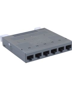 EXL CAT6 6 PORT UNSCRNED MOD
