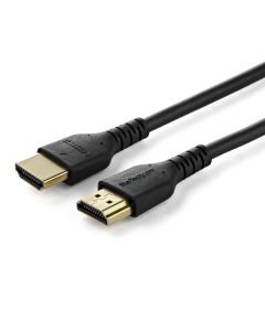 StarTech.com 3ft (1m) Premium Certified HDMI 2.0 Cable with Ethernet - Durable High Speed UHD 4K 60Hz HDR - Rugged M/M HDMI Cord with Aramid Fiber - TPE - Ultra HD Monitors, TVs & Displays
