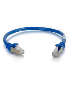 C2G Cat6a SSTP 10m networking cable Blue S/FTP (S-STP)