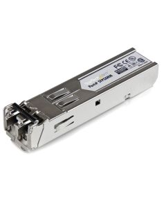 StarTech.com MSA Uncoded SFP Module - 1000BASE-SX - 1GbE Multi Mode Fiber (MMF) Optic Transceiver - 1GE Gigabit Ethernet SFP - LC 550m - 850nm - DDM