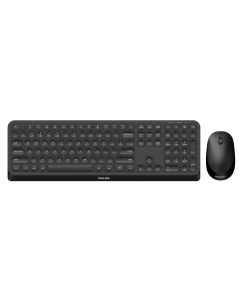 Philips 3000 series SPT6307B/39 keyboard Mouse included Home RF Wireless UK English Black