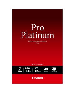Canon PT-101 Pro Platinum Photo Paper A3 - 20 Sheets