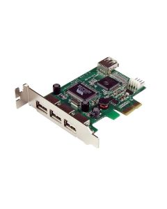 StarTech.com 4 Port PCI Express Low Profile High Speed USB Card
