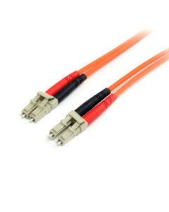 StarTech.com 2m Fiber Optic Cable - Multimode Duplex 62.5/125 LSZH Fiber Jumper Cord - LC/LC
