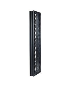 APC Valueline, Vertical Cable Manager for 2 & 4 Post Racks, 84"H X 6"W, Double-Sided with Doors