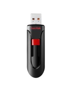 SanDisk Cruzer Glide USB flash drive 128 GB USB Type-A 2.0 Black, Red