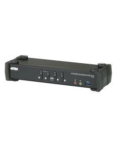 ATEN 4-Port USB 3.1 Gen 1 4K DisplayPort 1.2 KVMP™ Switch with Audio (KVM cables included)