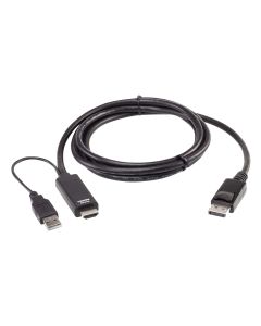 ATEN True 4K 1.8M HDMI to DisplayPort Cable