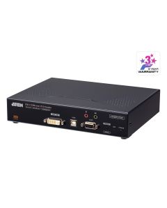 ATEN DVI-I Single Display KVM over IP Transmitter with Internet Access