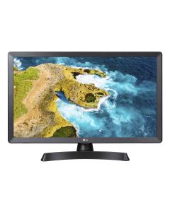 LG HD 24TQ510S-PZ 59.9 cm (23.6") Smart TV Wi-Fi Black, Grey 250 cd/m²