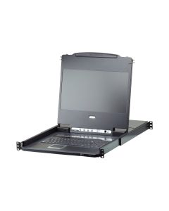 ATEN 8-Port 17.3" DVI Full HD LCD KVM Switch (USB)
