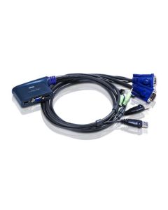 ATEN 2-Port USB VGA KVM Switch with Audio