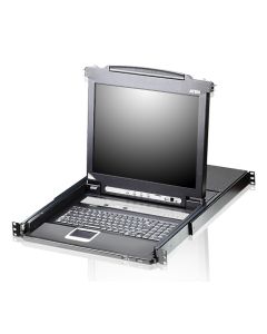 ATEN 16-Port 19" LCD KVM Switch (USB - PS/2 VGA) with USB Peripheral port