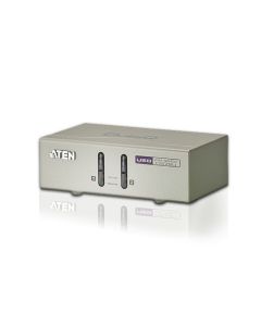 ATEN 2-Port USB VGA KVM with Audio (KVM Cables included)