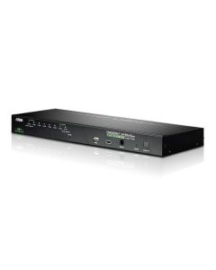 ATEN 8-Port USB - PS/2 VGA KVM Over IP Switch with USB Peripheral port