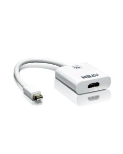 ATEN 4K Active mini DisplayPort to HDMI converter, 3D, up 3840 by 2160 @30Hz