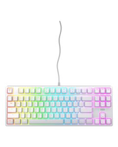 CHERRY K4V2 RGB Tenkeyless White edition, Mechanical gaming keyboard, US