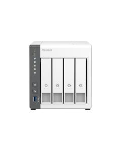QNAP TS-433 NAS Tower Cortex-A55 4 GB 24 TB HDD QNAP Turbo System White