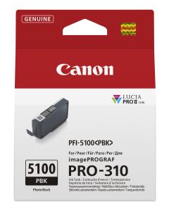 Canon PFI-5100 PBK ink cartridge 1 pc(s) Original Photo black