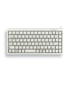 CHERRY Compact Keyboard, QWERTY, 83 keys, Combi USB/PS2, Light Grey