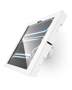 Compulocks iPad Pro M4 13" (2024) Apex Enclosure Tilting Wall Mount - White