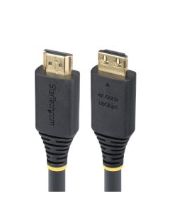 StarTech.com 20ft (6.1m) High Speed HDMI Cable with Gripping Connectors, 4K 60Hz/1440p 144Hz, HDR10/HDCP 2.2/ARC, 18Gbps, UHD HDMI 2.0 Cord for TV/Monitor/Display, TPE Jacket