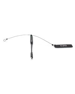 C2G C2G29871 cable gender changer HDMI USB-C Black