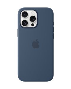Apple iPhone 16 Pro Max Silicone Case with MagSafe - Denim