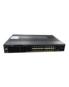 Cisco Catalyst C2960X24PSQL, Refurbished Managed L2 Gigabit Ethernet (10/100/1000) Power over Ethernet (PoE) Black