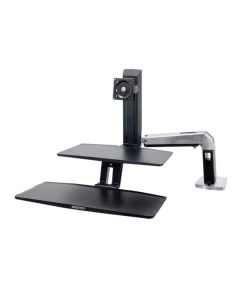 Ergotron WorkFit -A monitor mount / stand 61 cm (24") Desk Black
