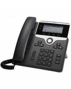 Cisco 7821, Refurbished IP phone Charcoal 2 lines