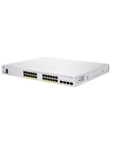 Cisco CBS250-24P-4XEU-RF network switch Managed L2/L3 Gigabit Ethernet (10/100/1000) Silver