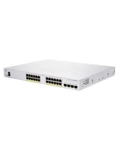 Cisco CBS250-24FP4XEU-RF network switch Managed L2/L3 Gigabit Ethernet (10/100/1000) Silver