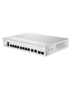 Cisco CBS250-8T-E-2G Managed L2/L3 Gigabit Ethernet (10/100/1000) Silver
