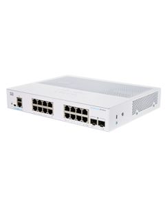 Cisco CBS350-16T-E-2G-BR Managed L2/L3 Gigabit Ethernet (10/100/1000) Silver
