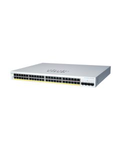 Cisco CBS220-48FP-4X Managed L2 Gigabit Ethernet (10/100/1000) Power over Ethernet (PoE) White