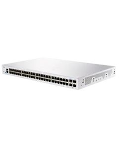 Cisco CBS250-48T-4XUK-RF network switch Managed L2/L3 Gigabit Ethernet (10/100/1000) Silver