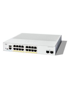 Cisco Catalyst C1200-16P-2G-RF network switch Managed L2 Gigabit Ethernet (10/100/1000) Power over Ethernet (PoE) White