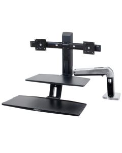 Ergotron WorkFit -A 61 cm (24") Desk Black