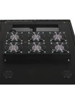 Tripp Lite SRXFANROOF SmartRack Roof-Mounted Fan Panel - 6 208/240V high-performance fans; 420 CFM; C14 inlet