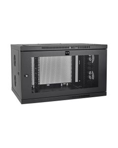 Tripp Lite SRW9UDPVRT SmartRack 9U Low-Profile Switch-Depth-Plus Wall-Mount Mini Rack Enclosure, Wide