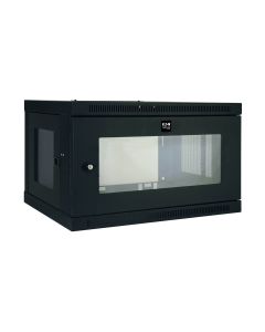 Tripp Lite SRW6UG SmartRack 6U Low-Profile Switch-Depth Wall-Mount Mini Rack Enclosure with Clear Acrylic Window