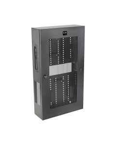 Tripp Lite SRWF6UMOD SmartRack 3U Low-Profile Vertical-Mount Switch-Depth Wall-Mount Structured Wiring Enclosure, Adjustable Equipment Brackets