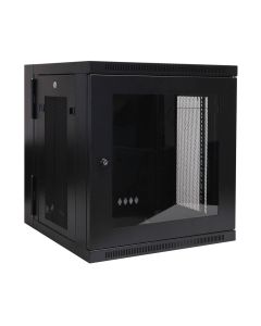Tripp Lite SRW12USG SmartRack 12U Low-Profile Switch-Depth Wall-Mount Small Rack Enclosure, Clear Acrylic Window, Hinged Back