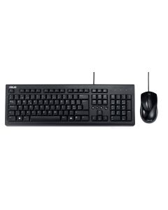 ASUS U2000 + Mouse Set keyboard Mouse included Home USB QWERTY UK English Black