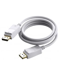 Vision TC 2MDP8K DisplayPort cable 2 m White