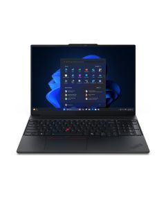 Lenovo ThinkPad E16 Gen 3 (Intel) Intel Core Ultra 5 225U Laptop 40.6 cm (16") WUXGA 16 GB DDR5-SDRAM 512 GB SSD Wi-Fi 6E (802.11ax) Windows 11 Pro UK English Black