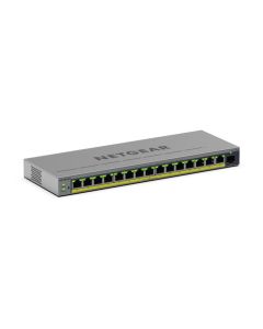 NETGEAR GS116EPP Managed L2/L3 Gigabit Ethernet (10/100/1000) Power over Ethernet (PoE) Grey