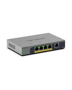 NETGEAR GS105EPP Unmanaged Gigabit Ethernet (10/100/1000) Power over Ethernet (PoE) Desktop/Wall-Mounting Grey